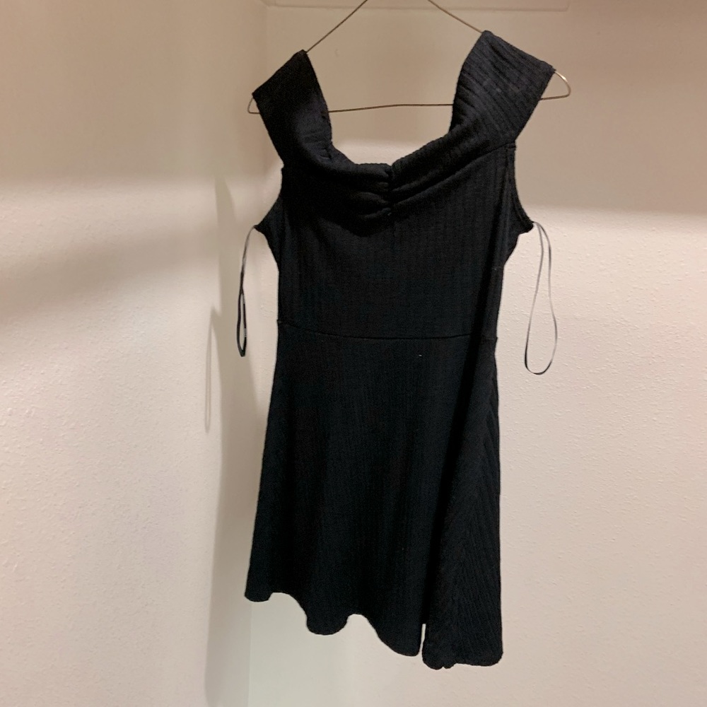 Black dress.